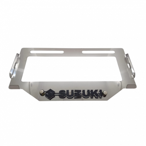 PORTA PLACA METALICO 3D SUZUKI