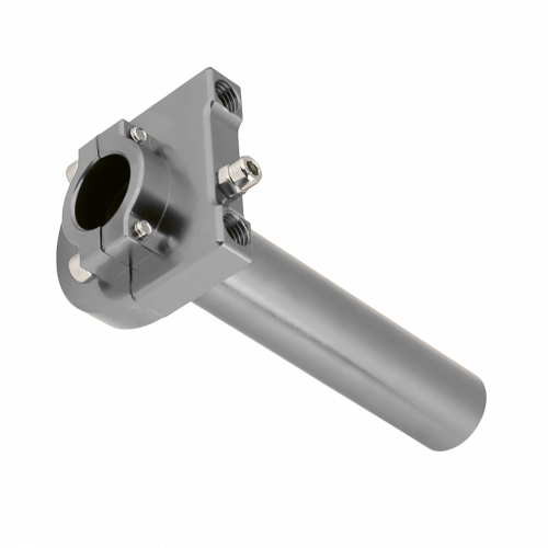 ACELERADOR DE 1/4 RACING PLATEADO