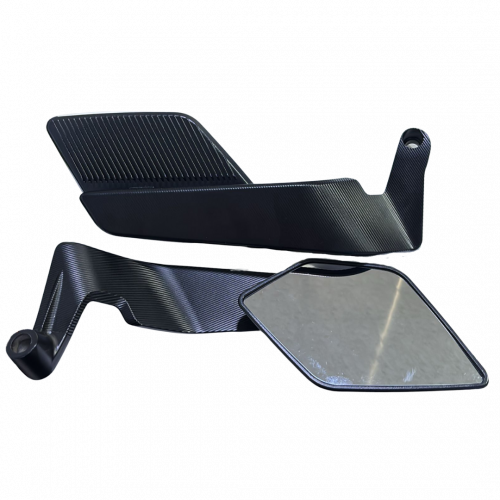 ESPEJO DE ALERON STEALTH MAX NEGRO