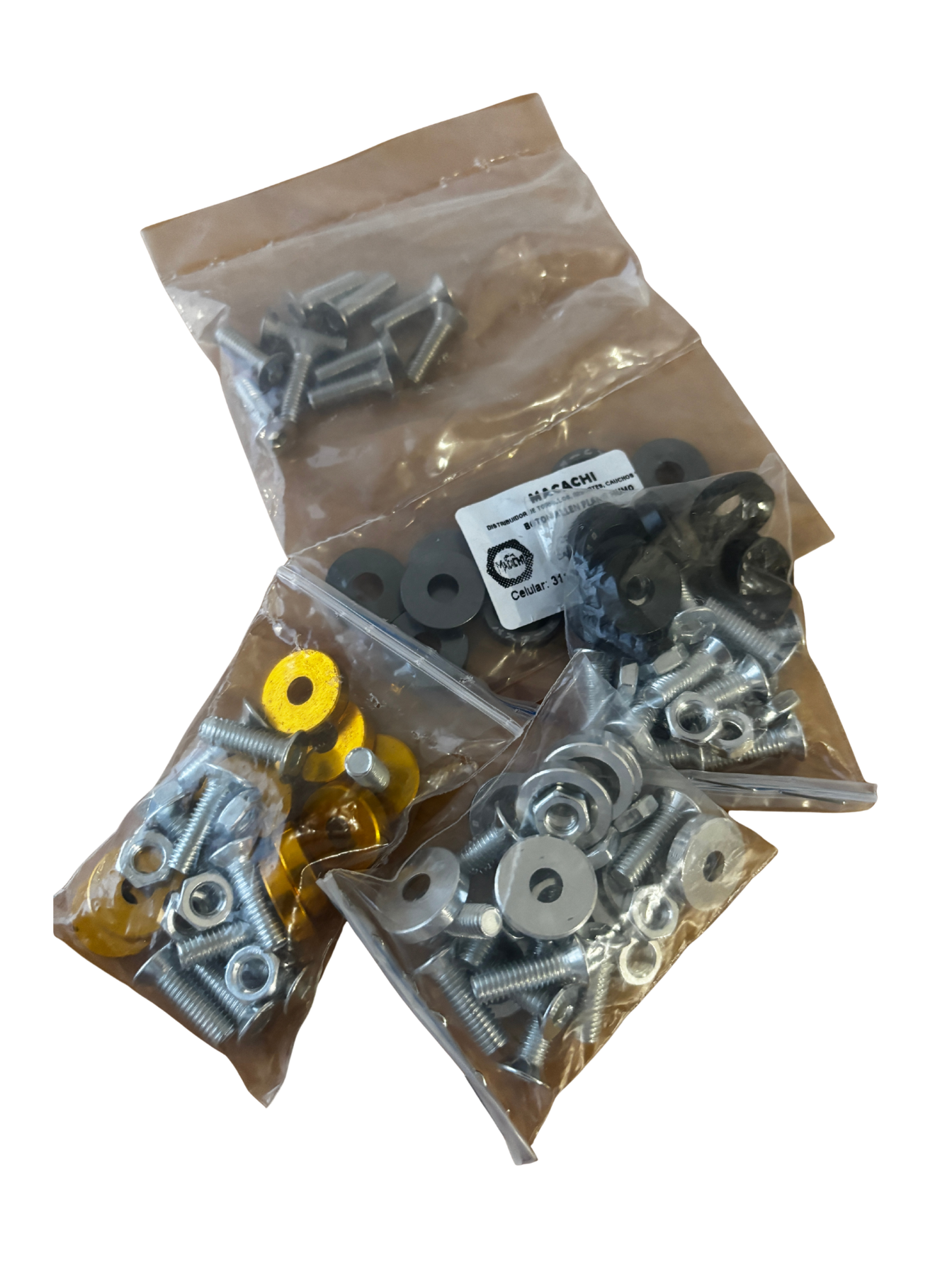 BOTON ALLEN PLANO DE LUJO PARA PLACA 6MM