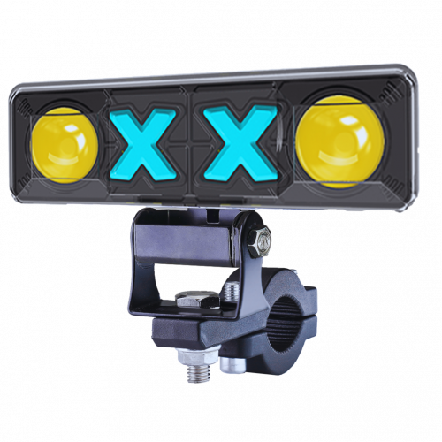 EXPLORADORA RECTANGULAR 2X DUAL COLOR MOTOLED MLS