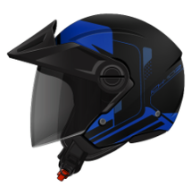 CASCO ABIERTO ICH 102 K-NALES TALLA XL AZUL